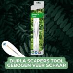 DUPLA SCAPERS TOOL GEBOGEN VEER SCHAAR