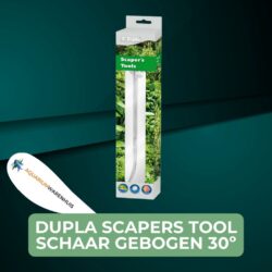 DUPLA SCAPERS TOOL SCHAAR GEBOGEN 30º