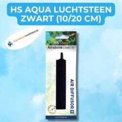 hs aqua luchtsteen zwart (1020 cm)