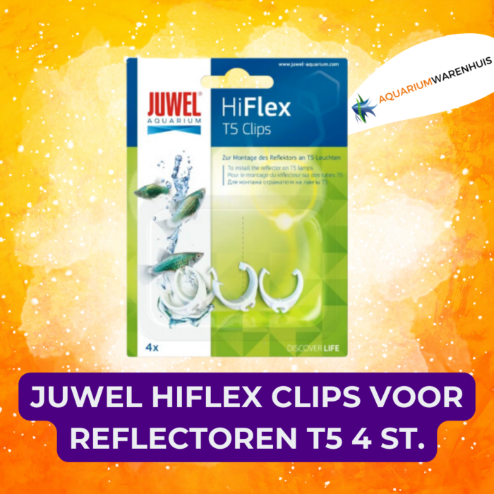 juwel hiflex clips voor reflectoren t5 4 st