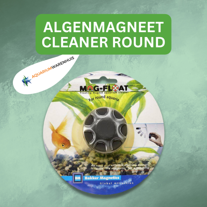 ALGENMAGNEET CLEANER ROUND