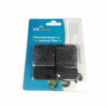 HS AQUA SPONGE & CARBON FOR INTERNAL FILTER TICO 120 FP-18E