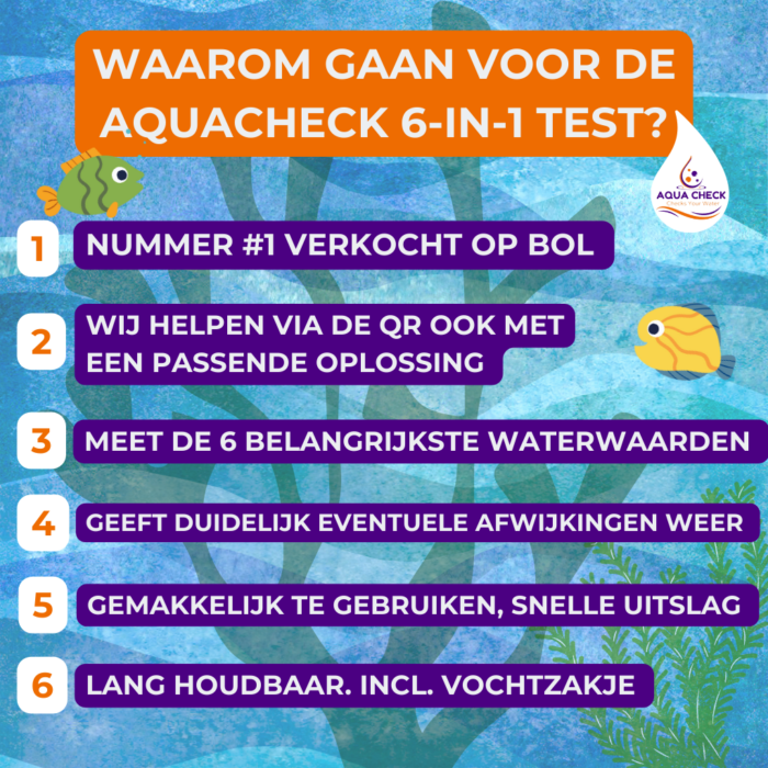 AquaCheck 6 in 1 tests