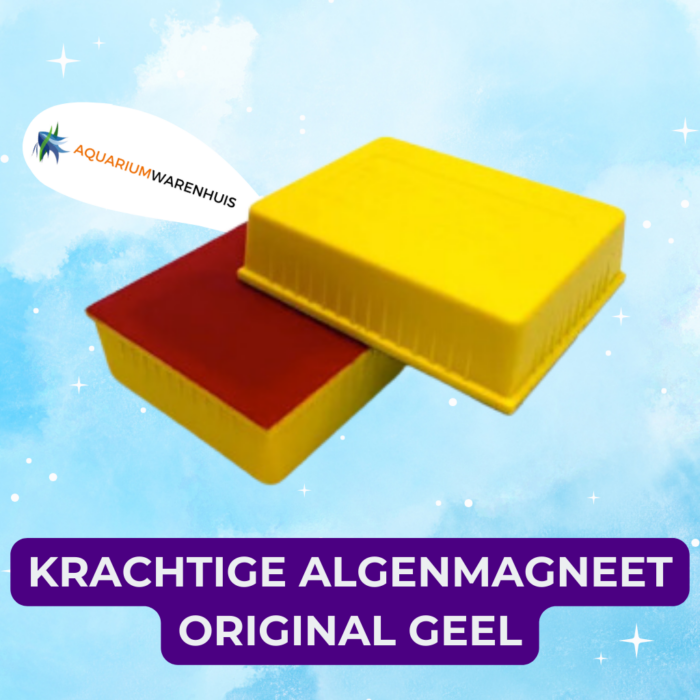 krachtige algenmagneet original geel