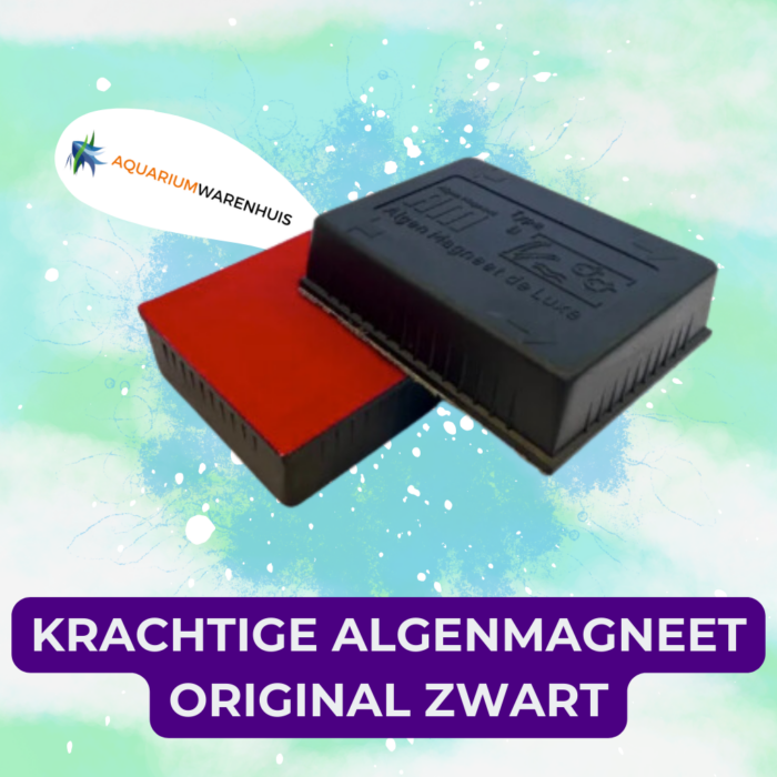 krachtige algenmagneet original zwart