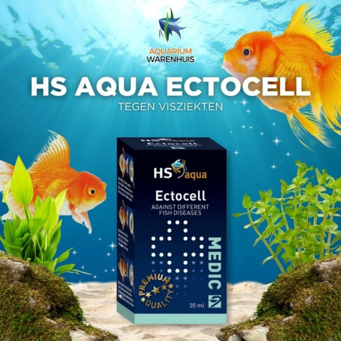 HS Aqua Ectocell Tegen Visziekten Uw Oplossing voor Gezonde Aquariumvissen