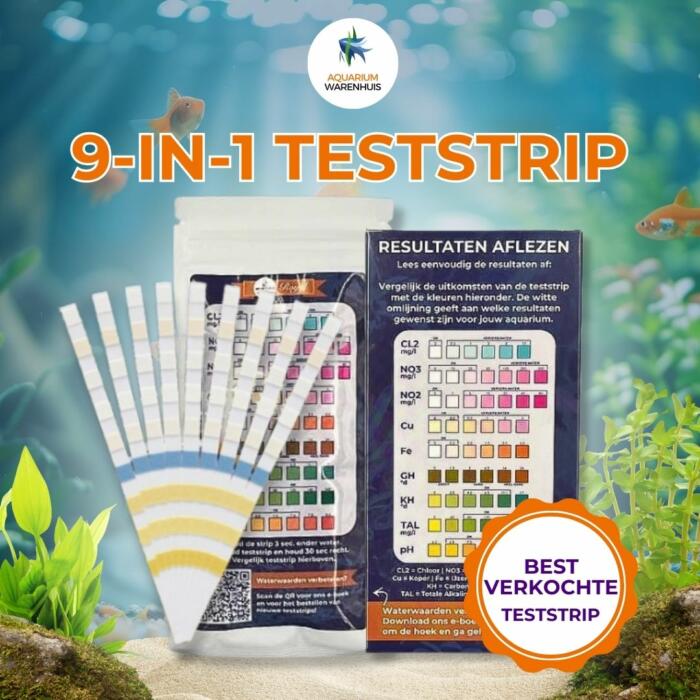 9-in-1 water teststrip met gratis eboek