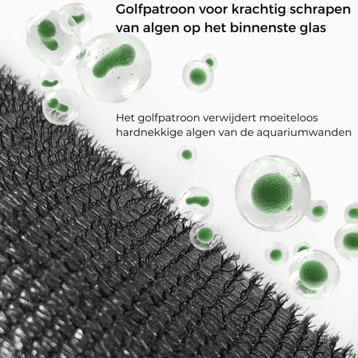 AC Slimme Algenmagneet met Voederring Micro